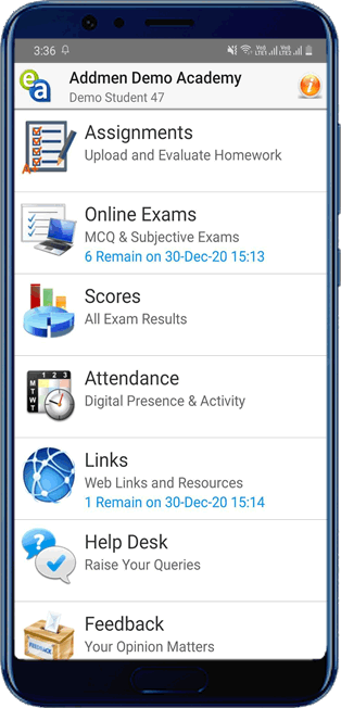Online Exam Software Application