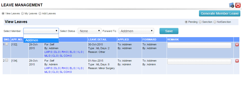 Screenshot of Different Documents Uploaded Under that Category 1