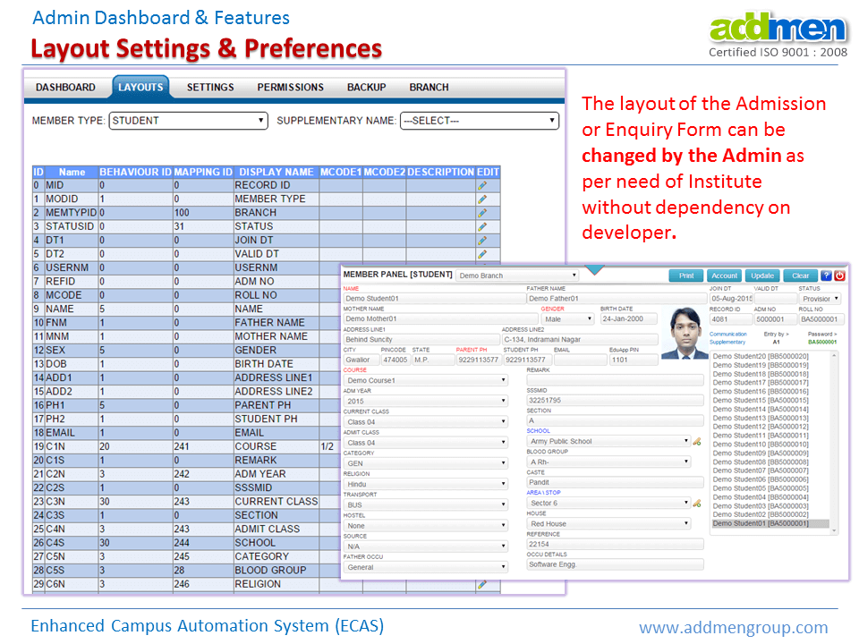 Security Settings and Preferences