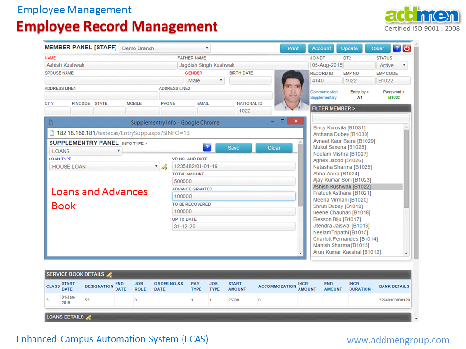 Employee Records Management Software