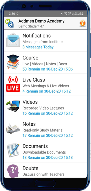 Online Live Class Platform