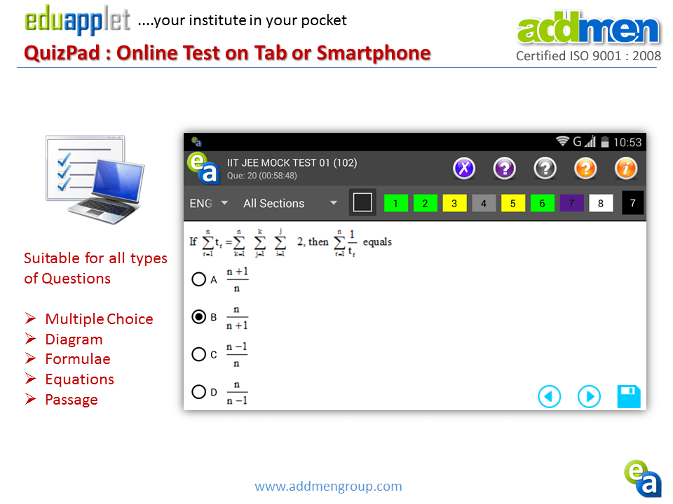 Online Exam On APP Online Exam On APP